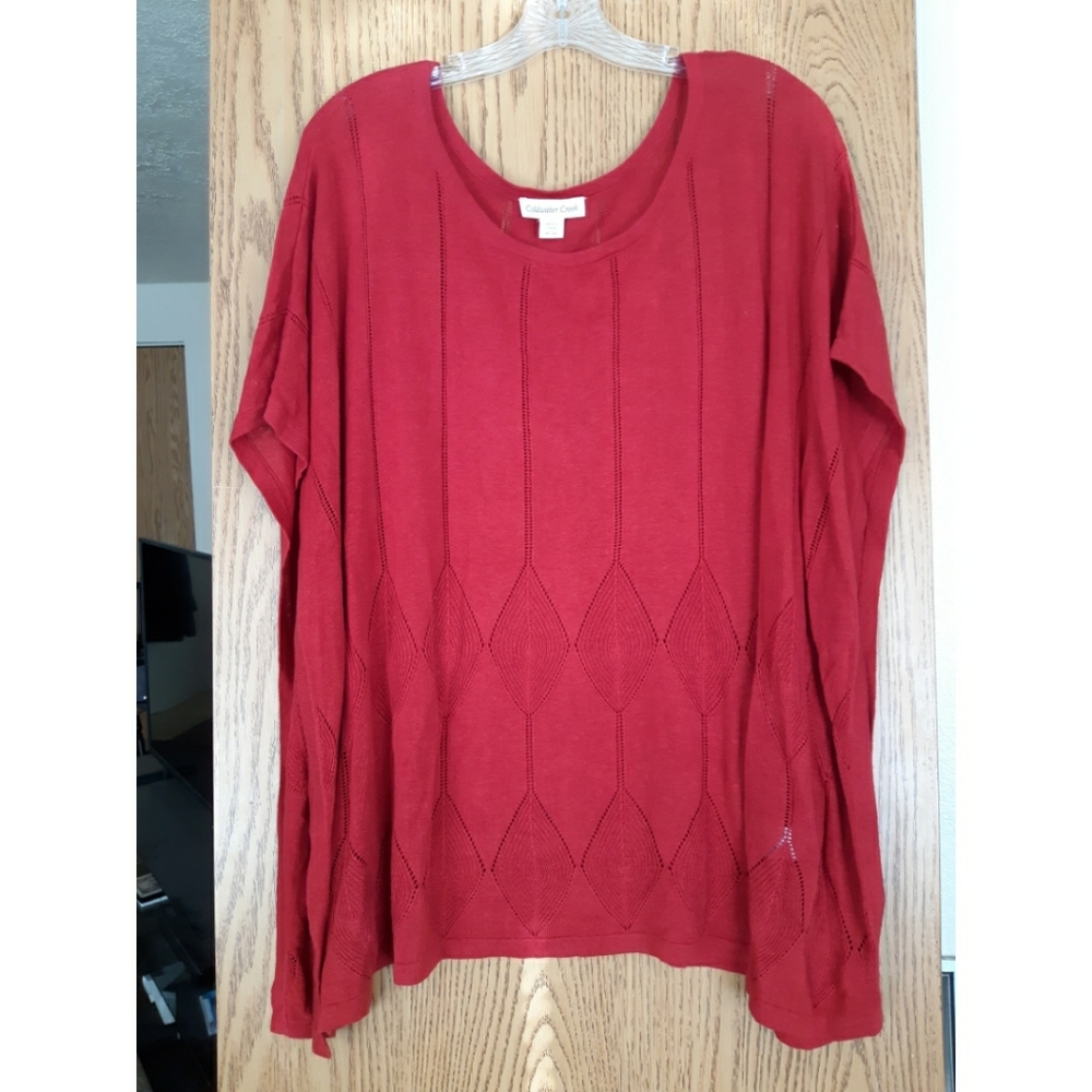 EUC | Coldwater Creek Poncho-Style Sweater